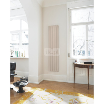 Grzejnik żeberkowy ZEHNDER Roda 440 x 1800 mm, kolor edelweiss, moc 1500 W