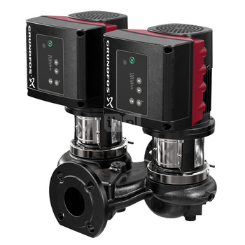 Pompa obiegowa GRUNDFOS TPE2 D 80-120 typu in-line z silnikiem znormalizowanym 50/60 Hz, moc silnika 1.1kW 2.15 A PN 6 3000 obr/min