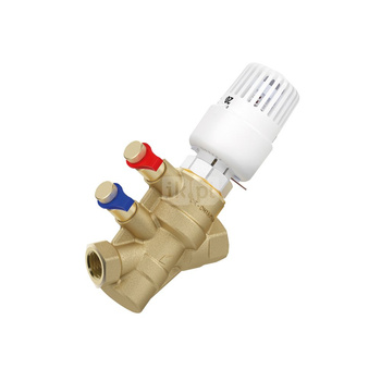 Zawór regulacyjny COMAP Nexus Vivax T-AF Mosiądz PN25, pol. Gwint wewnętrzny 3/4'' DN 20H, natężenie przepływu 2.22m3/h od -20'C do 120'C, niezależny od ciśnienia