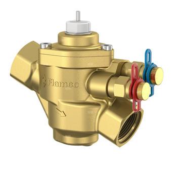 Zestaw NexusValve Vivax G1 EQM DN40 z siłownikiem elektromechanicznym 24 V AC, 3 punktowym, programowalnym