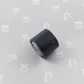 Napowietrzacz  M24x1 SLC 6L kryty do baterii umywalkowych podtynkowych MOZA BLACK