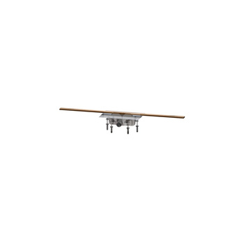 Linearis Infinity 90 Syfon z zamknięciem wodnym 50 mm, Szczotkowana powierzchnia - brąz, 1200 mm