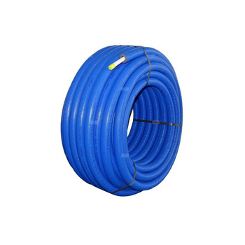 Rura wielowarstwowa QIK PE-RT II/AL/PE-RT II 26x3 kręgi 50m w izolacji 9mm kolor niebieski