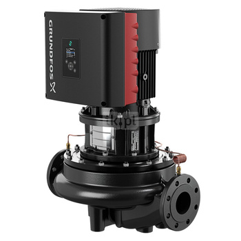Pompa obiegowa GRUNDFOS TPE 100-65/4 typu in-line z silnikiem znormalizowanym 50/60 Hz, moc silnika 1.1kW 2.27 A PN 16 1445 obr/min