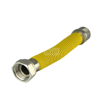 Wąż do gazu PERFEXIM KAS FLEX ze złączem gwintowanym 3/4'' Gwint wewnętrzny x Gwint zewnętrzny 750- 1500 mm (roziągalny), oplot: PCV