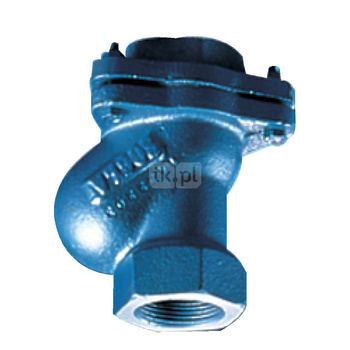 Zawór zwrotny gwintowany wew., zamknięcie kulowe, typ 50, Pnom 1,0 MPa, 1 1/4"