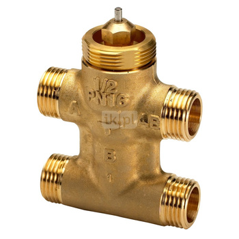 Zawór regulacyjny VZL 4 PN16 20/3,5 4-drogowy, grzybkowy, króćce gładkie