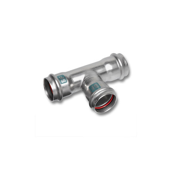 Trójnik SANHA NiroSan SF stal nierdzewna 22 mm x 18 mm x 18 mm (zw x zw x zw)