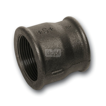 Mufa SANHA 240# redukcja, żeliwo (czarny), 1'' x 1/2'' (GW)