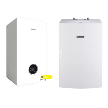 Pakiet: Gazowy kocioł kondensacyjny wiszący PAK GC5700iW24P+WD160