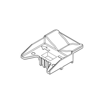 Zaczep zaworu spustowego TECE profil