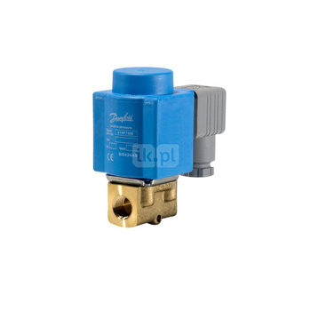 Zawór elektromagnetyczny EV210B, Funkcja: NC, G, 1/4, 0.300 m³/h, FKM