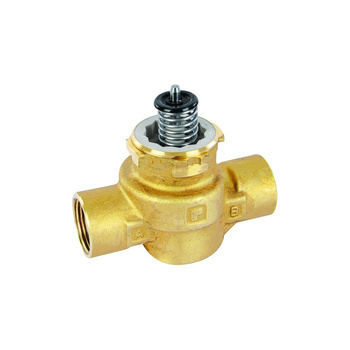 Zawór przelotowy 2-drogowy, on/off, 3/4" gw. wewn., kvs=5,3 m³/h