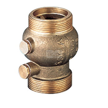 Zawór zwrotny antyskażeniowy gwintowany zew., zamknięcie grzybkowe wspomagane sprężyną, Pnom 1,6 MPa, 1"