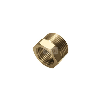 Łącznik redukcyjny mosiężny GZ/GW - G1" x G3/4"