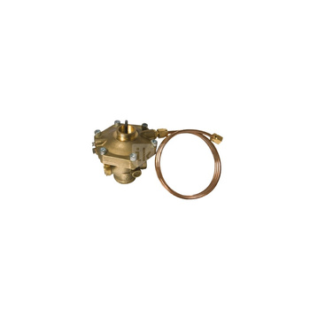Regulator ciśnienia różnicowego HERZ 4002 FIX TS, mosiądz DN 15, zakres przepł. 23 kPa
