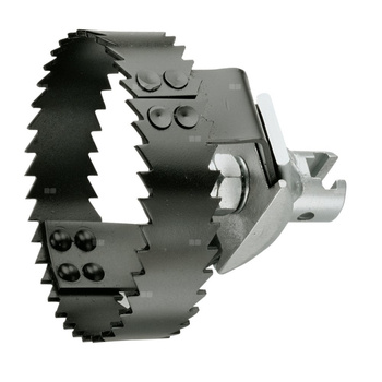 Dwukierunkowy obcinacz korzeni z łącznikiem 22 mm, D=90 mm