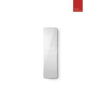 Grzejnik elektryczny ZEHNDER Folio Glass 1796 x 441 mm, kolor czarny, moc 650 W