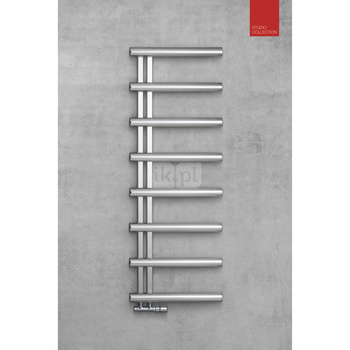 Grzejnik drabinkowy ZEHNDER Chime, wym. 1760 x 500 mm, kolor inox, moc 438W