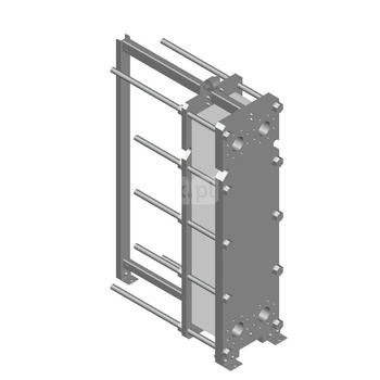 Wymiennik ciepła REFLEX RHG-51-85 płytowy CO, skręcany, 110'C, 10 bar