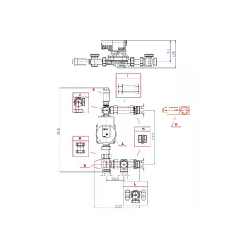 Grupa pompowa RUMET W10 VTA372 Kvs 2,3