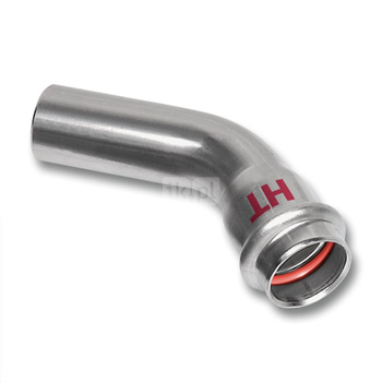 Łuk 45' SANHA NiroSan Press Industry, stal nierdzewna, 35 mm (zw x zz)