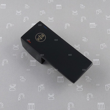 Uchwyt do baterii podtynkowej bidetowej LOGON BLACK