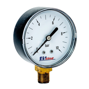 Manometr radialny 63mm 0-10 bar g 1/4''