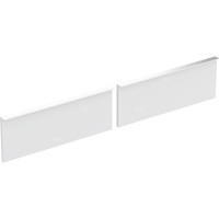 Zestaw frontów szuflad (2 szt.) do dolnej szafki pod dwie umywalki GEBERIT iCon, kol. biały matowy szer.1200 mm