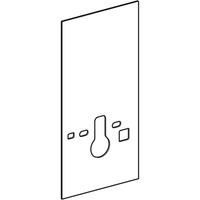 Okładzina przednia do modułu sanitarnego Geberit Monolith do Geberit AquaClean 8000 / 8000plus, 101 cm: Umbra / Szkło