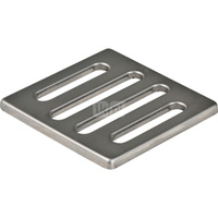 Kratka Geberit do wpustu podłogowego, kratka szczelinowa 8 x 8 cm