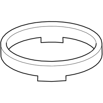 Pierścień regulacji temperatury Geberit do wkładu mieszacza do baterii umywalkowej Bambini, mieszacz jednouchwytowy