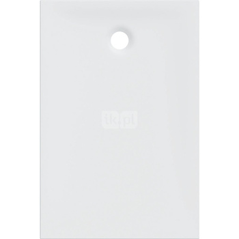 Brodzik prostokątny Geberit Nemea: 120x80x3.5cm, Biały / Matowy
