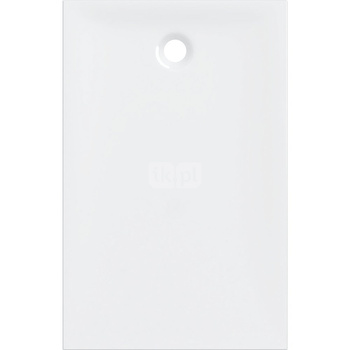 Brodzik prostokątny Geberit Nemea: 140x90x3.5cm, Biały / Błyszczący