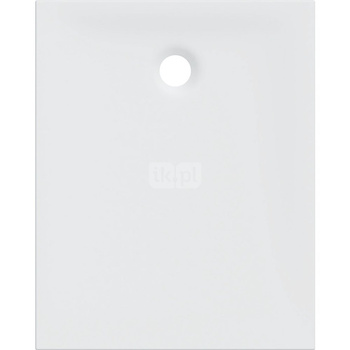 Brodzik prostokątny Geberit Nemea: 100x80x3.5cm, Biały / Matowy