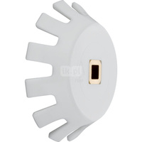 Zabierak Geberit do zdalnego uruchamiania, do zestawu odpływowo-przelewowego do wanien i brodzików z przelewem, otwór czworokątny