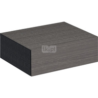 Boczna szafka Geberit Xeno², z szufladą: 58x20x46.2cm, Szary Scultura