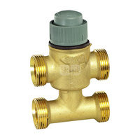 Zawór 3-dr. z obejściem, DN15, kvs=0,63, regulacyjny, uszczelnienie stożkowe