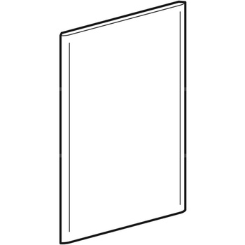 Drzwi do dolnej szafki pod umywalkę GEBERIT, kol. szary szer.400 mm