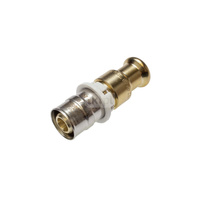 Mufa SANHA 3fit Press pb-free trzyczęściowy, brąz, 26 mm x 28 mm (zw x zw)