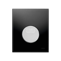 Przycisk spłukujący do stelaża do pisuaru (Mechaniczny) TECE loop szkło, kolor czarny / chrom mat