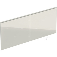 Zestaw frontów szuflad do dolnej szafki pod umywalkę GEBERIT Acanto, kol. sand matowy