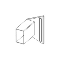 Kolanko wywiewne TECE lux