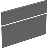 Zestaw frontów szuflad do szafki pod umywalkę GEBERIT, kol. lava matowy szer.900 mm