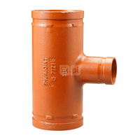 Trójnik redukcyjny pomarańczowy Groove - 88.9/76.1/88.9