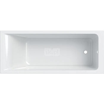Wanna prostokątna Geberit Selnova Square, z nogami: 170x70cm, Całkowita pojemność=193l