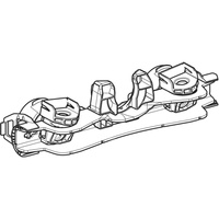 Wspornik montażowy Geberit do wiszącej miski WC TurboFlush
