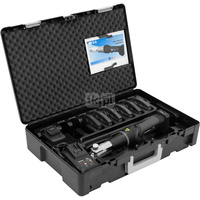 Komplet narzędzi – zaciskarka KAN-therm Mini + szczęki typu "U" - 16-32