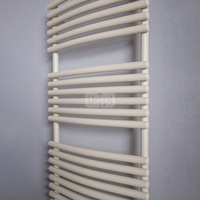 Grzejnik drabinkowy ZEHNDER Ovida Bow, wym. 1556 x 497 mm, kolor biały RAL9016, moc 792W