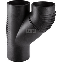 Trójnik GEBERIT Silent-db20 PE 90 mm x 90 mm x 90 mm (króciec z tworzywa sztucznego do spawania/zgrzewania x króciec z tworzywa sztucznego do spawania/zgrzewania x króciec z tworzywa sztucznego do spawania/zgrzewania)